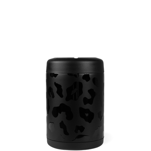 Can Cooler Standard - Black Leopard